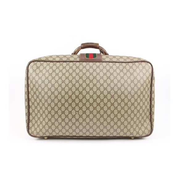 Gucci XL Supreme GG Web Suitcase Soft Trunk Luggage s210g66 - Picture 6 of 10